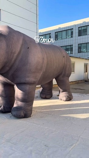 宇宙莫 on Instagram: "Giant Inflatable Rhino Replica This lifelike giant inflatable rhino—crafted with durable, weather-resistant PVC—boasts ultra-realistic textures (just like the photo!) that grab instant attention. Perfect for zoo events, brand activations, or themed parties: easy to inflate/deflate, reusable, and guaranteed to make your venue stand out! #inflatable"