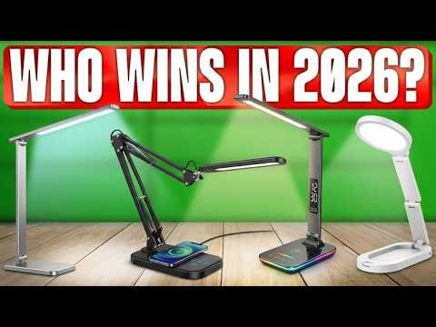 ✅ 7 Best BUDGET LED Desk Lamps on Amazon [2026] Home Office / Students / Seniors