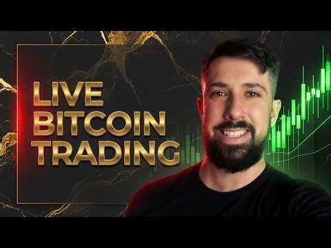 🔋LIVE BITCOIN TRADING 📉📈 Crypto and Market Analysis