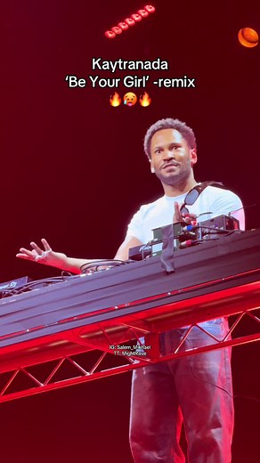 Kaytranada Remix Performance at Wonderfront Music Fest