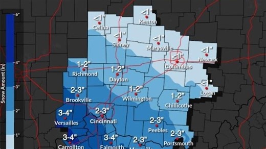 Winter storm watch issued for Columbus, central Ohio. See when snow will hit