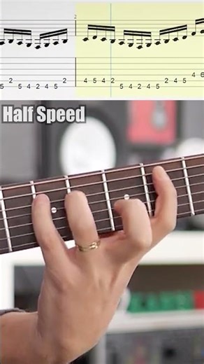 How To Play D Unison Passages Perfectly #guitartechnique #tutorial #tabs