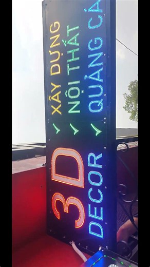 👍3D Specialized in production, signage, LED light boxes, Alu👍#led #signagemaking #franchise