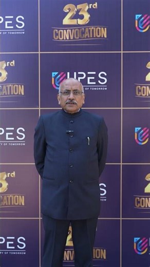 Justice (Retd.) Hemant Gupta, Former Judge, Supreme Court of India at Convocation 2025