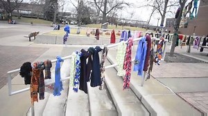 2.1K views · 30 reactions | Are you seeing a lot of scarves in downtown Fort Wayne today? Well, they're not lost. Food Not Bombs Fort Wayne organized the event for the homeless. | The Journal Gazette | Facebook