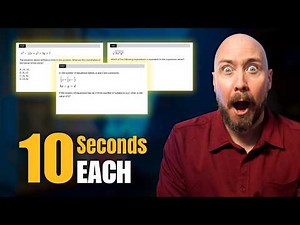 The FASTEST SAT Math Shortcuts