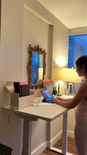 Work from home set up (feat. @jadoregrace)