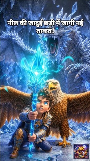 बर्फीले Dragon का अंत! 🐉❄️ | Hindi Cartoon Story | 3D Animation #magic