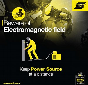 18 reactions | Safety First, Learn how to avoid electromagnetic field effect in Welding and Cutting, Day 6 of #Nationalsafetyweek #Weldingsafety #ESAB Register yourself by Stand a chance to win exiting prizes, by answering below question in comment box. Q: Electromagnetic field can damage to the A: Eyes B: Heart C: Lung | ESAB India | Facebook