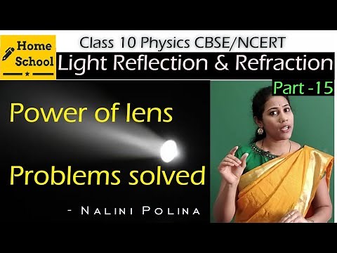 Light Reflection and Refraction Class 10 physics cbse/ncert