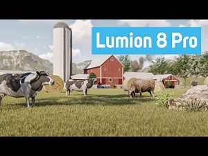 Amazing Farm Scene (Lumion 8 Pro Tutorial)