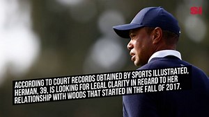 Tiger Woods’s ex-girlfriend, Erica Herman, asks court to resolve dispute over NDA