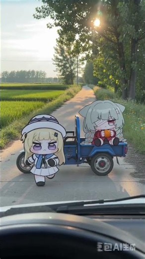 Never Honk at an Anime Chibi! 🤣🛵 Funny Road Rage