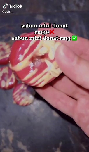 sabun b40 #fyp #sabundonutviral #rm3