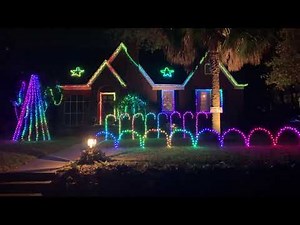 Carol of the Bells (Sarajevo) and Wizards in Winter Christmas Light Show - Trans-Siberian Orchestra