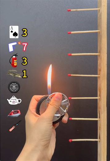 Lighters vs Matches#satisfying