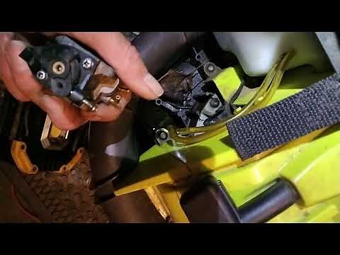 Ryobi backpack blower carb removal and cleaning pt.1