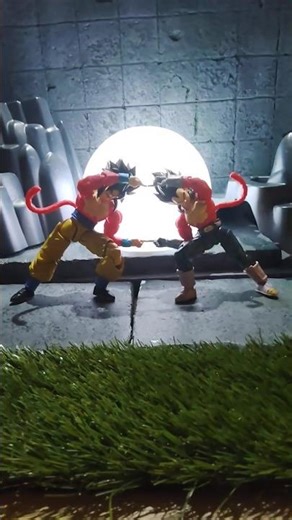 S.H. Figuarts Dragon Ball GT Super Saiyan 4 Goku & Vegeta #dragonball #toys #shorts #actionfigures