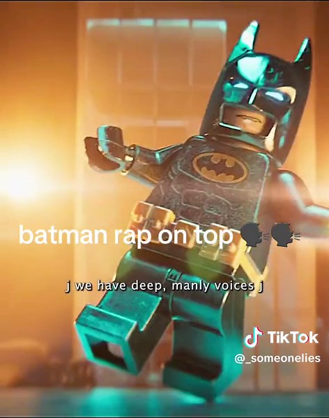 cant tell me his singing goes hard 🙏🗣#batman #lego #batmanlego #legobatman #movie #rap #disstrack #superman #fyl #rich #brucewayne #clarkkent #heroes #hero #song #hard #imhardasflisteingtohisvoice