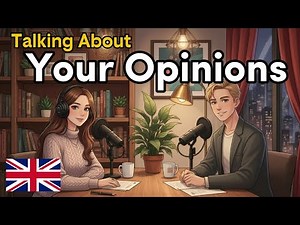 How to Give Opinions in English | Agree & Disagree Politely | English Talk
