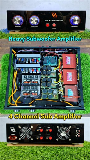 Heavy Subwoofer Amplifier || 4 Channel Heavy Subwoofer Amplifier Ready To Deliver For Enkoor