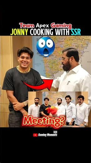 Jonathan Meets Maharashtra Deputy CM🔥 #jonathan #eknathshinde #bgmi #esports