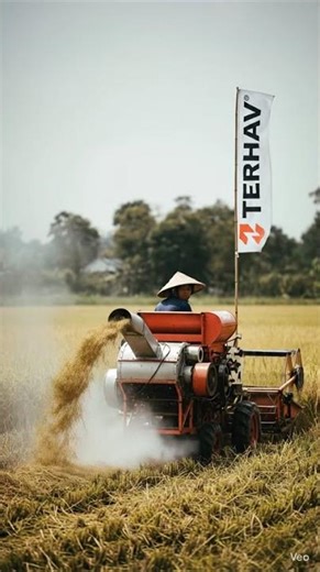 Unbelievable Homemade harvesting machine, #agriculture, #robot, #farming, #agritechsurvivalterhav