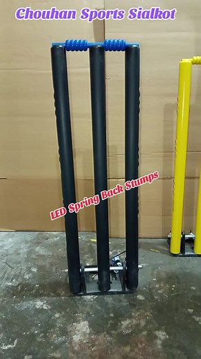 LED Spring Back Stumps for Professional Cricket