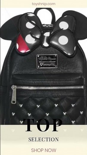 Loungefly Minnie Mouse Bow Mini-Backpack
