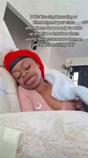 POV: Unexpected Classroom Test after Attendance Signing