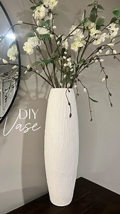 Hey there!! Let’s up cycle this boring glass vase. Did you know you can add spackle to any vase to give it texture? Then just finish with paint to help prevent cracks. 😉 Follow @k.mooredecor for DIYs and home decor inspiration 🥰 : : : : : #spackle #upcycle #upcycling #upcycled #diyhomeprojects #easterdecor #springdecor #diyhomedecor #neutraldecor | K Moore Decor