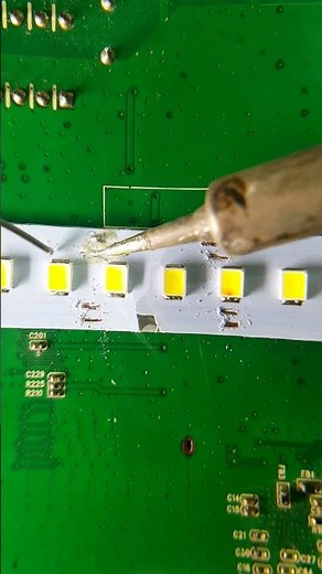 Broken LED Light Flex Repair #repair