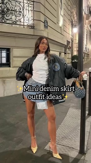 Mini Denim Skirt Outfit Ideas | Styling Tips & Inspiration