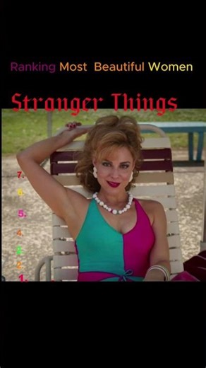 Ranking the Most Beautiful Women in Stranger things #strangerthings5 #netflix #tvseries #viral