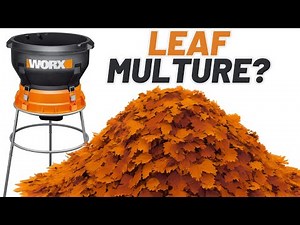 Turning Fall Leaves Into Compost Gold | WORX WG430 Leaf Mulcher + Aerobin 400