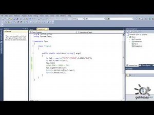Séquence 1 C# en darija partie 7 (setters & getters -proprieté)