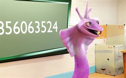 班班幼儿园：偶买噶，紫色蟒蛇来上奥利安娜的课了！