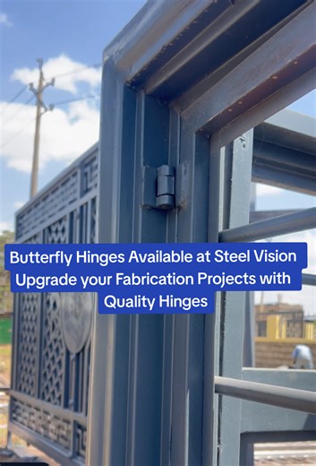Butterfly Hinges Available at Steel Vision Interiors Add both strength and style to your doors, windows and gates with Butterfly Hinges from Steel Vision Interiors Smooth movement, strong and durable. 📍 Gikomba, Nairobi ☎️ 0797 716 714 🚛 Delivery countrywide #hinges #butterflyhinges #doorhinge #fabricationmaterials #fabricationkenya