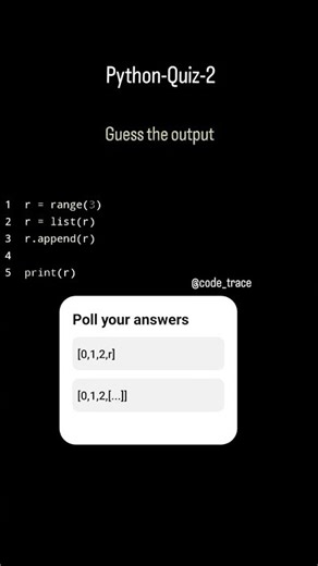 trace the code and poll your answers. #code_trace #python #codeforlife #code #viral #viralshorts