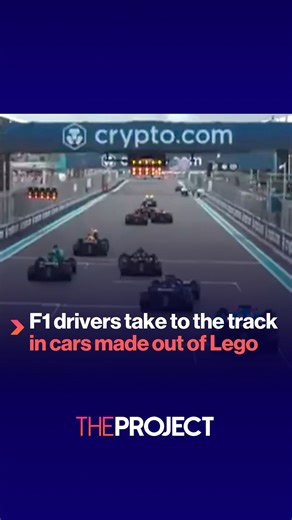 40K views · 321 reactions | Formula 1 drivers have stunned fans before the Miami Grand Prix by taking to the track in cars made completely out of Lego bricks. | The Project | Facebook