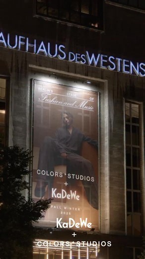 COLORS on Instagram: "What a night! In collaboration with KaDeWe (@kadeweofficial), we brought A COLORS SHOW to life in their stunning Wintergarten on the 7th floor — an unforgettable evening with a DJ set from Stimulus (@stimmystim) and live performances by Levin Liam (@levinliam) and Souly (@soulyyyyyyy). This series celebrates KaDeWe’s rich legacy in fashion by transforming it into a stage for music and creativity. And if you’re in Berlin, keep your eyes open — you might just spot the campaig