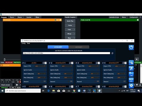TUTORIAL RTMP MINISERVER EN VMIX 23