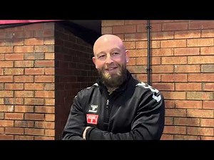 Graham Deakin interview against Witton Albion