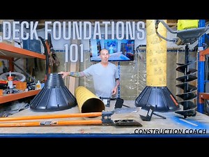 DECK FOUNDATIONS 101