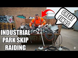 INDUSTRIAL ESTATE BIN RAIDING FOR VALUABLE ITEMS😲, DUMPSTER DIVING UK