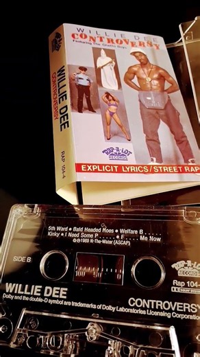 WILLIE DEE - BALD HEADED HOES (CONTROVERSY) 1989 RAP CASSETTE TAPE CLASSIC ALBUM HOUSTON TEXAS 713