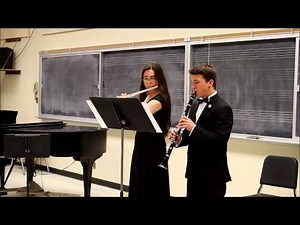 Flute and Clarinet Duet CMEA,March 2015