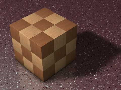 7 piece wooden puzzle