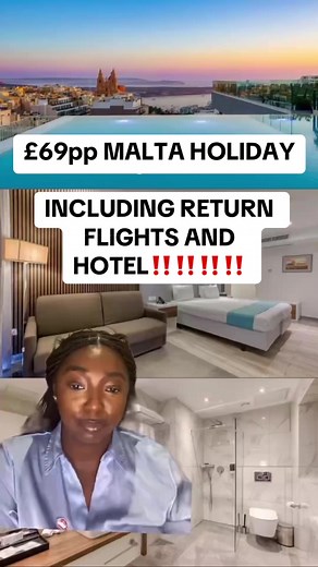 £69pp Malta Holiday Deal: 3 Nights with Flights & 4 Star Hotel!