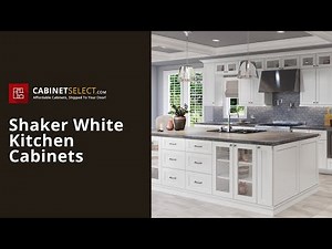 Shaker White Kitchen Cabinets